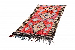 Marokkanische Berber Teppich Boucherouite 235 x 105 cm