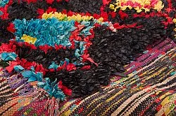 Marokkanischer Berber Teppich Boucherouite 120 x 285 cm