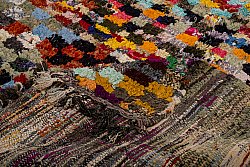 Marokkanische Berber Teppich Boucherouite 270 x 155 cm