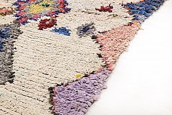 Marokkanische Berber Teppich Boucherouite 240 x 110 cm