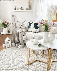 Wollteppich - Luna (beige)