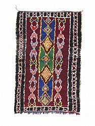 Marokkanischer Berber Teppich Boucherouite 190 x 120 cm