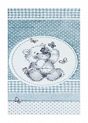Teppiche für das Kinderzimmer
Kinderteppich
für junge Mädchen mit Tier Atlas Teddybear Türkis Teddybär