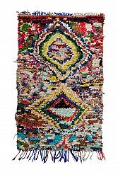 Marokkanische Berber Teppich Boucherouite 230 x 145 cm