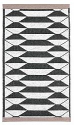 Kunststoffteppiche - Der Horred-Teppich Black & White Urd