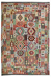 Kelim Teppich Afghan 294 x 200 cm