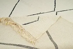 Kelim Marokkanische Berber Teppich Beni Ouarain 200 x 290 cm