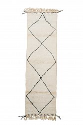 Kelim Marokkanische Berber Teppich Beni Ouarain 240 x 90 cm