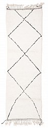 Kelim Marokkanische Berber Teppich Beni Ouarain 310 x 100 cm