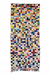 Marokkanischer Berber Teppich Boucherouite 310 x 135 cm
