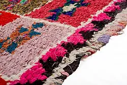 Marokkanische Berber Teppich Boucherouite 360 x 130 cm