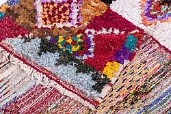 Marokkanischer Berber Teppich Boucherouite 205 x 120 cm