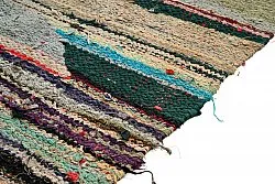 Marockansk Boucherouite-matta 120 x 245 cm