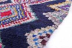 Marokkanischer Berber Teppich Boucherouite 190 x 115 cm