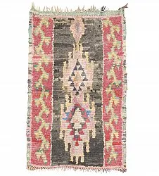 Marokkanischer Berber Teppich Boucherouite 160 x 100 cm
