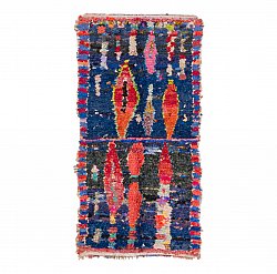 Marokkanischer Berber Teppich Boucherouite 170 x 80 cm