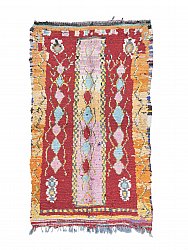 Marokkanischer Berber Teppich Boucherouite 210 x 120 cm