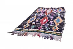 Marokkanische Berber Teppich Boucherouite 235 x 150 cm