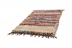 Marokkanischer Berber Teppich Boucherouite 255 x 145 cm