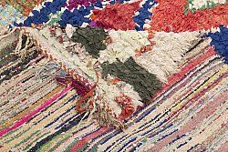 Marokkanische Berber Teppich Boucherouite 295 x 150 cm