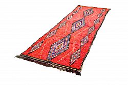 Marokkanischer Berber Teppich Boucherouite 360 x 170 cm