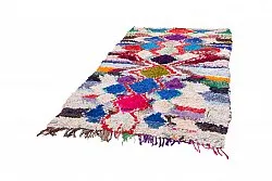 Marokkanischer Berber Teppich Boucherouite 245 x 140 cm
