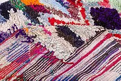 Marokkanischer Berber Teppich Boucherouite 245 x 140 cm