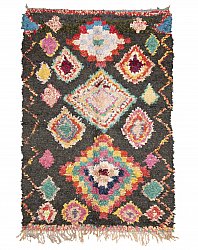 Marokkanischer Berber Teppich Boucherouite 255 x 170 cm