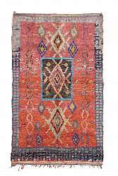 Marokkanische Berber Teppich Boucherouite 280 x 170 cm