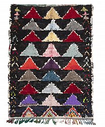 Marokkanischer Berber Teppich Boucherouite 210 x 150 cm
