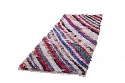 Marokkanische Berber Teppich Boucherouite 250 x 100 cm