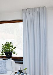 Vorhänge - Baumwollvorhang Anja (hellblau)