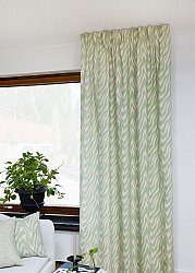 Vorhänge - Baumwollvorhang Laura (grün)