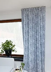Vorhänge - Baumwollvorhang Minna (blau)