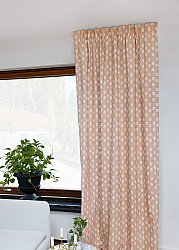 Vorhänge - Baumwollvorhang Sari (Rosa)
