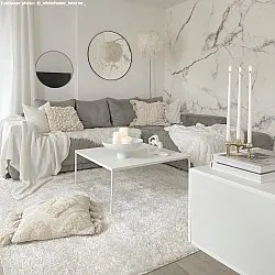 Hochflorteppiche - Cosy (weiß)