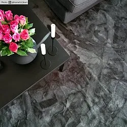 Hochflorteppiche - Aranga Super Soft Fur (anthrazit)