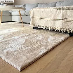 Hochflorteppiche - Aranga Super Soft Fur (beige)