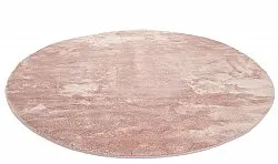 Runde Teppiche - Aranga Super Soft Fur (rosa)