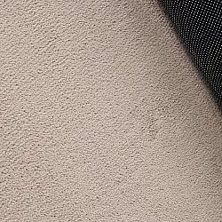Asymmetrischer Wellen-Hochflor-Teppich - Aranga Super Soft Fur (braun)