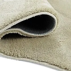 Asymmetrischer Wellen-Hochflor-Teppich - Aranga Super Soft Fur (hellgrün)