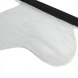 Asymmetrischer Wellen-Hochflor-Teppich - Aranga Super Soft Fur (weiß)