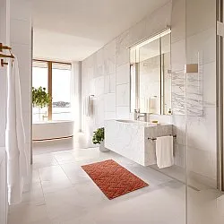 Badezimmerteppich - Bellona (terrakotta)