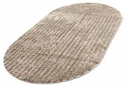 Ovaler badezimmerteppich - Evena (beige)