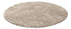 Runder badezimmerteppich - Evena (beige)