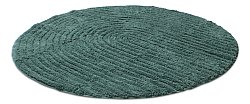 Runder badezimmerteppich - Evena (dunkelgrün)