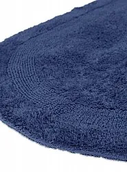Ovaler badezimmerteppich - Nila (blau)