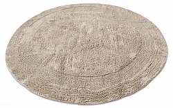 Runder badezimmerteppich - Nila (beige)