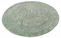 Runder badezimmerteppich - Nila (hellgrün)