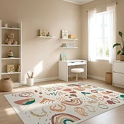 Kinderteppich - Ariel (rosa)